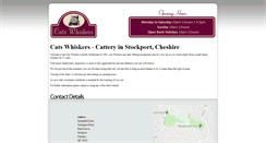 Desktop Screenshot of catswhiskersstockport.co.uk