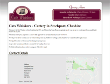 Tablet Screenshot of catswhiskersstockport.co.uk